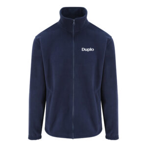 Duplo PRO RTX Pro Work Fleece Jacket - Blue with White Logo