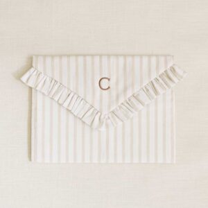 The Beige Stripe Regular Laptop Case