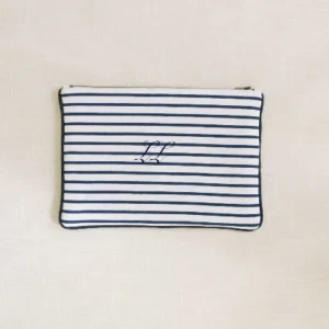 The Breton Stripe Maxi Pouch