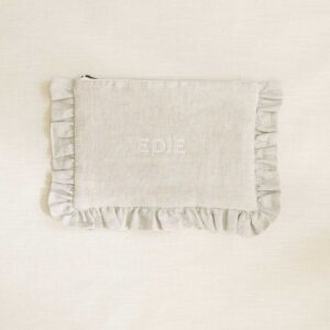 The Natural Linen Maxi Pouch